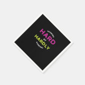 ほとんど働き過ぎないでの退職懸命 スタンダードカクテルナプキン (角)