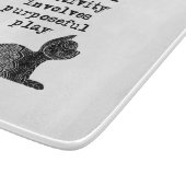 ほとんど全ての創造性は目的を持った私を遊含んでいる カッティングボード (角)