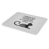 ほとんど全ての創造性は目的を持った私を遊含んでいる カッティングボード (角)