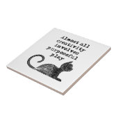 ほとんど全ての創造性は目的を持った私を遊含んでいる タイル (側面)