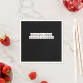 ほとんど動作しない – 作業の雰囲気 スタンダードカクテルナプキン (インサイチュ)