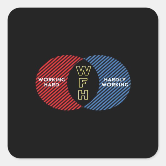 ほとんど動作しない – WFH スクエアシール (正面)
