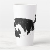 ほとんど夢を見ている カフェラテマグ (正面)