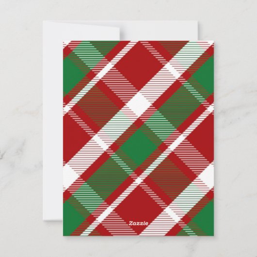 「ほとんど失われたエルフィンの心」面白いクリスマスカード シーズンカード (裏面)