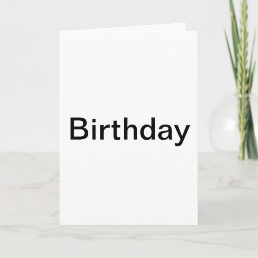 ほとんど書かれていないカード カード (正面)