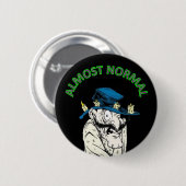ほとんど正常 缶バッジ (正面&裏面)