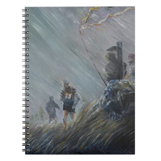 ほとんど無くなった2014年 ノートブック (正面)