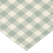 ほとんど目覚めたギンガム – 川の格子状に。 テーブルクロス (アングル)