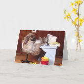 ほとんどWorkin カード (黄色い花)