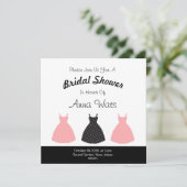 ほのかなピンクとブラックのドレス ネックレスのパターン (スタンド正面)