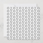 ほのかなピンクとブラックのドレス ネックレスのパターン (裏面)