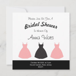 ほのかなピンクとブラックのドレス ネックレスのパターン