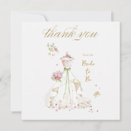 ほのかな花嫁　ブライドトゥビー サンキューカード