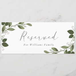 ほのかな若芽 販売予定札 招待状