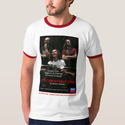 ほのめかしのクリスマスのTシャツ Tシャツ (正面)