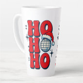 ほほほ メリークリスマス カフェラテマグ (左アングル)