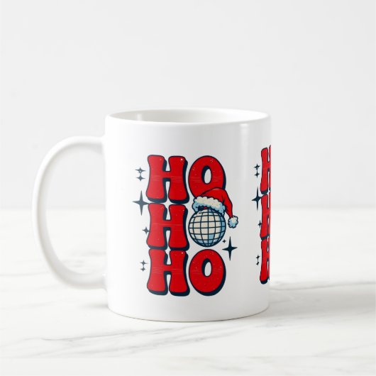 ほほほ メリークリスマス コーヒーマグカップ (左)