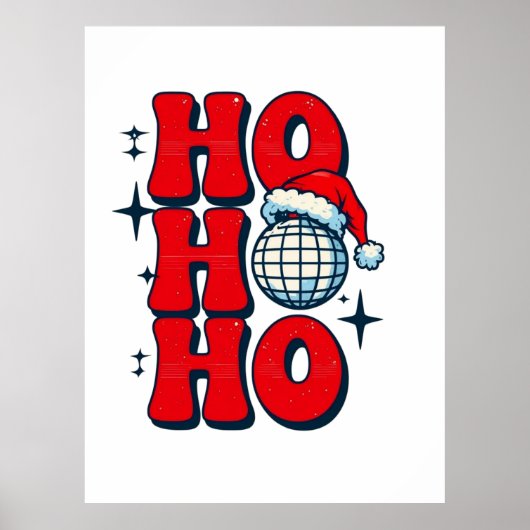 ほほほ メリークリスマス ポスター (正面)