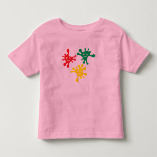 ほほカラフルほ トドラーTシャツ