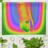 ほほサイケデリックほ キッチンタオル (折り畳み)