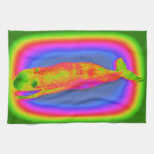 ほほサイケデリックほ キッチンタオル (横)