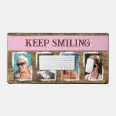 ほほ保か茶色の4枚 デスクマット (キーボード&マウス)