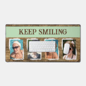 ほほ保笑い茶色 デスクマット (キーボード&マウス)