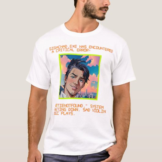 ほぼギガチャド Tシャツ (正面)