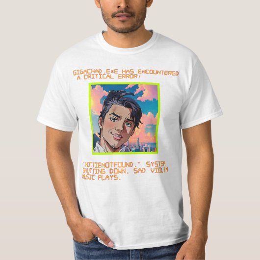 ほぼギガチャド Tシャツ (正面)