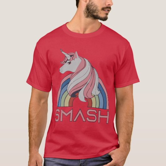 ほぼパラダイスユニコーンスマッシュギフト Tシャツ (正面)