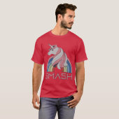 ほぼパラダイスユニコーンスマッシュギフト Tシャツ (正面フル)