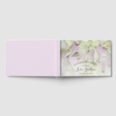 ほぼピンクのあじさいお祝い・オブ・ライフ・メモリアル ゲストブック (全面)