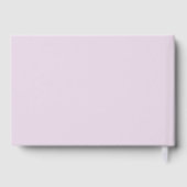 ほぼピンクのあじさいお祝い・オブ・ライフ・メモリアル ゲストブック (裏面)