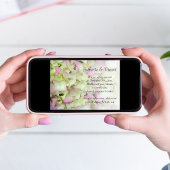 ほぼピンクのあじさいフローラ結婚式の日付を保存 招待状