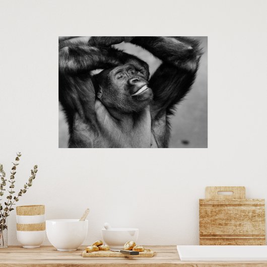 ほぼ人間の ポスター (キッチン)