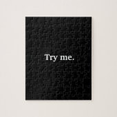 ほぼ全おもしろいての黒が私を試すジグソーパズル ジグソーパズル (縦)