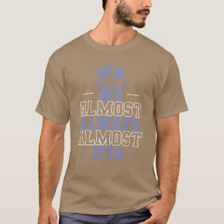 ほぼ勝つ+友達を応援する Tシャツ
