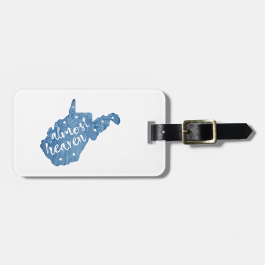 ほぼ天国ウェストバージニア ラゲッジタグ (正面横)