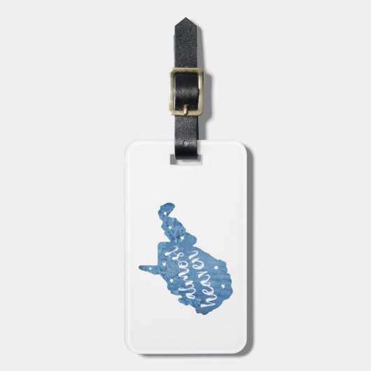 ほぼ天国ウェストバージニア ラゲッジタグ (正面縦)