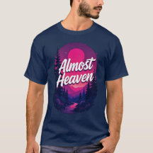 ほぼ天国ウェストバージニアTシャツ