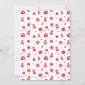 ほぼ少しブーのハロウィーン赤ちゃんシャワー 招待状 (裏面)