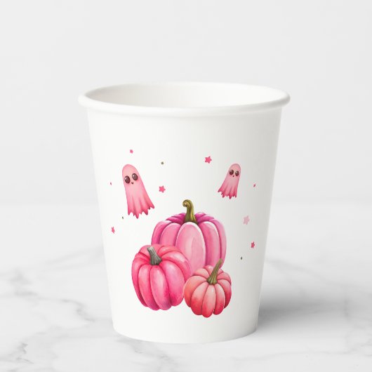 ほぼ少しブーのハロウィーン赤ちゃんシャワー 紙コップ (正面)
