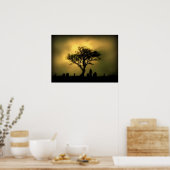 ほぼ日没 ポスター (キッチン)