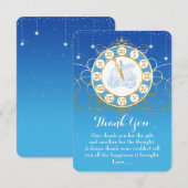 ほぼ真夜中のプリンセスフェアリーテール感謝カード サンキューカード (正面/裏面)