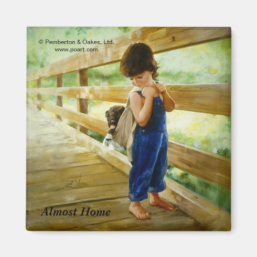 ほぼ自宅 マグネット (正面)