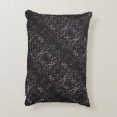 ほぼ黒のパターン アクセントクッション (裏面(縦))