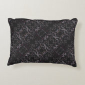 ほぼ黒のパターン アクセントクッション (裏面)