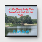 ほめ額 フォトプラーク (正面)