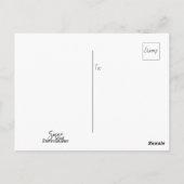 ほら葉書をチェックするだけ ポストカード (裏面)