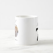 「ほら、70だね」おしゃれな70歳の誕生日 コーヒーマグカップ (中央)
